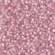 Miyuki delica beads 10/0 - Silver lined light pink alabaster dyed DBM-624
